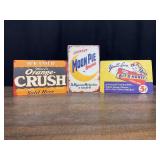 (3) Orange Crush, Moon Pie, Bit-o-Honey SST Signs