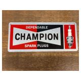 Champion Spark Plugs SST Sign