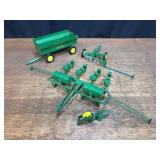 1/16 John Deere Planter, Wagon, Mower Ertl
