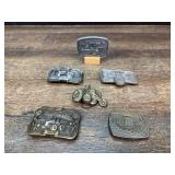 (6) Belt Buckles