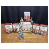 (10) Fox Fire Farm Figures Ertl