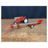 (2) 1/16 Tru-Scale Tractor + Auger Carter