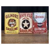 (3) Gasoline + Oil SST Signs