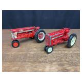 (2) 1/16 Farmall 560 + IH 544 Ertl