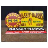 (3) Massey-Harris SST Signs