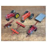 (7) Tractors + Implements