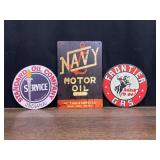 (3) Oil + Gas SST Signs