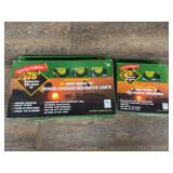 (2) John Deere Lights + Ornamens NIB