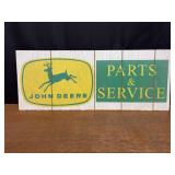 John Deere Parts & Service SSW Sign