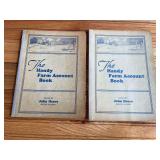 (2) John Deere Handy Farm Account Books - 1939 + 1940