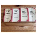 (4) John Deere Farmer's Pocket Ledgers