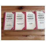 (4) John Deere Farmer's Pocket Ledgers