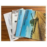 (4) John Deere Combine Sales Literature