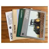 (4) John Deere Tractor Sales Literature