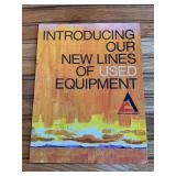 Allis Chalmers Used Equipment Sales Literature