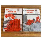 (2) IH Tractor Sales Literature