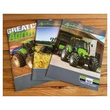 (3) Deutz Fahr Tractor Sales Literature