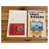 (2) IHC McCormick-Deereing Sales Literature