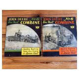 (2) John Deere Combine Sales Literature