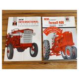 (2) IH Tractor Sales Literature