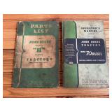 (2) John Deere Tractor Manuals