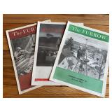 (3) 1956 John Deere Furrow Magazines