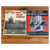 (2) John Deere Combine Sales Literature