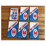 (6) McCurdy Pocket Notebooks + Product Guides
