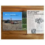 (2) White Planters Sales Literature