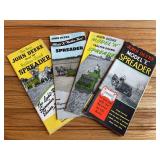 (4) John Deere Sales Literature