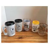 (5) John Deere Mugs