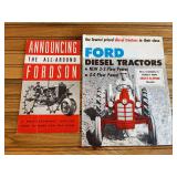 (2) Ford +Fordson Tractor Sales Literature