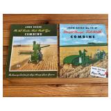 (2) John Deere Combine Sales Literature
