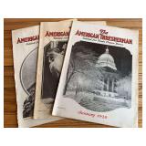(3) 1929 American Thresherman Magazines
