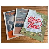 (3) 1947 John Deere Furrow Magazines