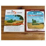 (2) John Deere Combine Sales Literature
