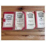 (4) John Deere Farmer's Pocket Ledgers