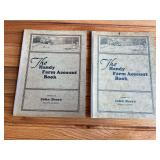 (2) John Deere Handy Farm Account Books - 1927 + 1929