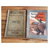 (2) John Deere Farm Account Books - 1925 + 1926