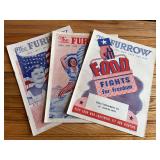 (3) 1944 John Deere Furrow Magazines