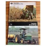 (2) John Deere Tractor Sales Literature