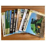 (10) John Deere Combine Sales Literature