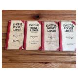 (4) John Deere Farmer's Pocket Ledgers