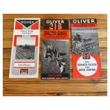 (3) Oliver Sales Literature
