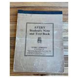 Avery Student's Note + Text Book
