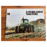 1980 John Deere 4wd Tractor Sales Literature