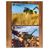 (2) 1969 John Deere Combine Sales Literature