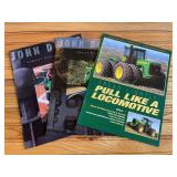 (3) John Deere Tractor Sales Literature