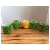(5) John Deere Mugs