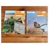 (2) John Deere Combine Sales Literature